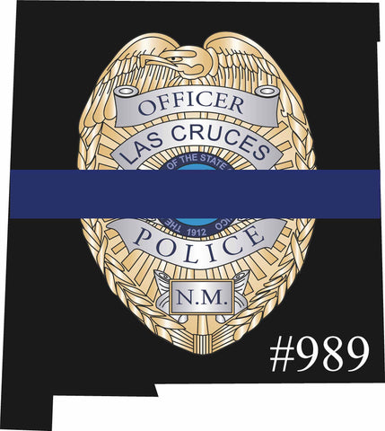 LCPD #989 Jonah Hernandez State Decal