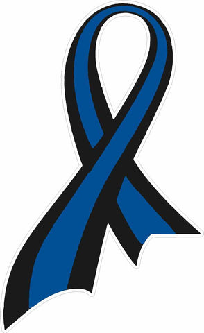 LCPD Fallen Officers Ribbon Decal