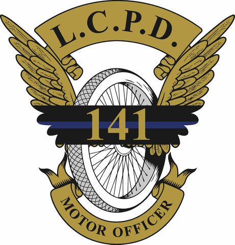 LCPD JR Steward 141 Decal