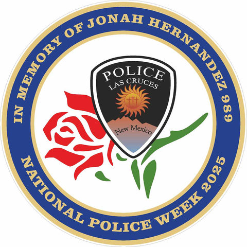 LCPD #989 Jonah Hernandez National Police Week Decal