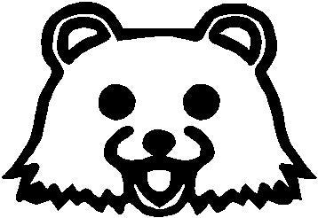 Pedobear Face Viny Sticker