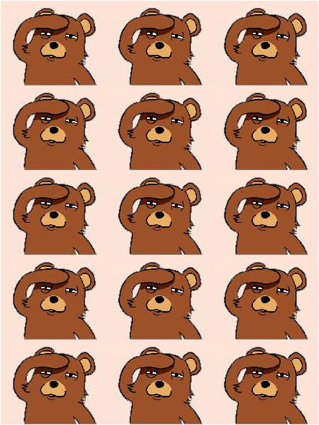 Mini Pedobear Decals