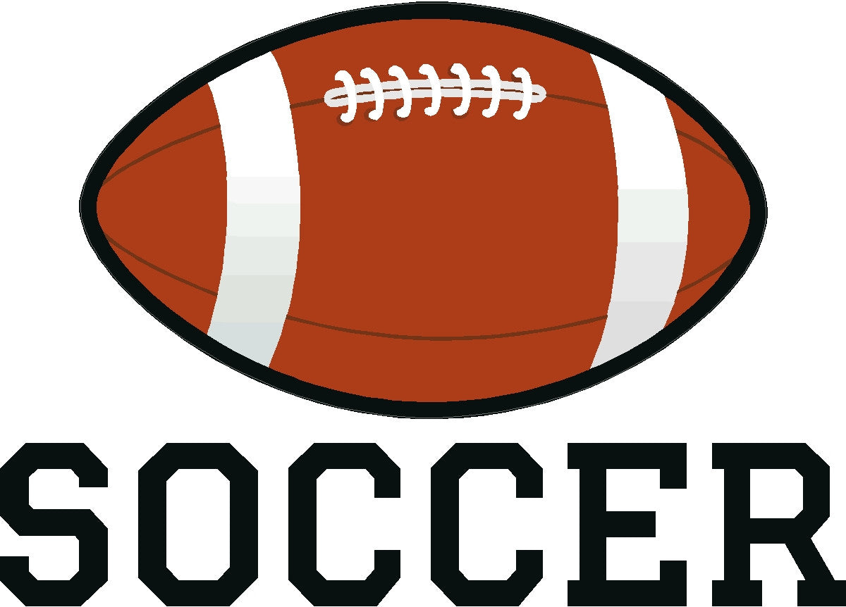 Soccer Football Decal